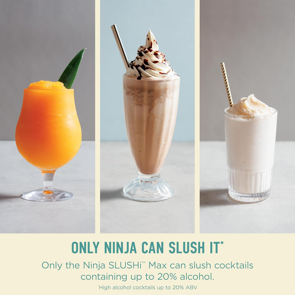 Ninja SLUSHi Max XXL Smart Frozen Drink Maker | Top Performance & Smart Technology, Party-Size 150oz Capacity, No Ice Needed, 6 Programs, Ideal Temp & Texture up to 12 hours | Mint FS605IV