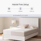 Signature Design by Ashley Chime Memory Foam Mattress, 12 Inch, Queen | Medium Firm comfort and firm support, Cooling knit cover over high-density gel foam, Compressed bed in a box setup