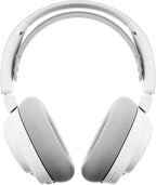 SteelSeries Arctis Nova 7 Wireless Gen 2 - Wireless Gaming Headset for PC - Compatible with PC, PS5, Switch & more - Mobile App Control - 50+ HR with Fast Charge - Mixable 2.4GHz/Bluetooth - White