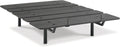 Signature Design by Ashley Cosmic Queen Adjustable Base Bed Frame | Powder coated metal construction, Memory foam and hybrid mattress compatible, Head and foot incline, 2 USB ports
