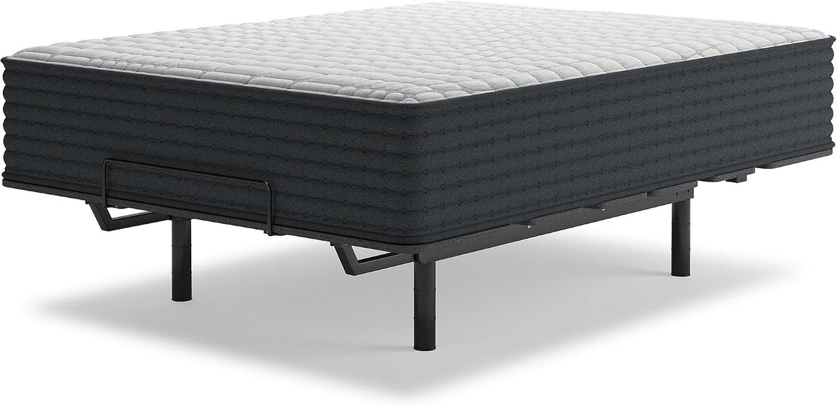 Signature Design by Ashley Hybrid 1300 13 Inch Plush Gel Memory Foam Mattress with Edge Support for Pressure Relief, Queen, Fiberglass-Free, Mattress in A Box