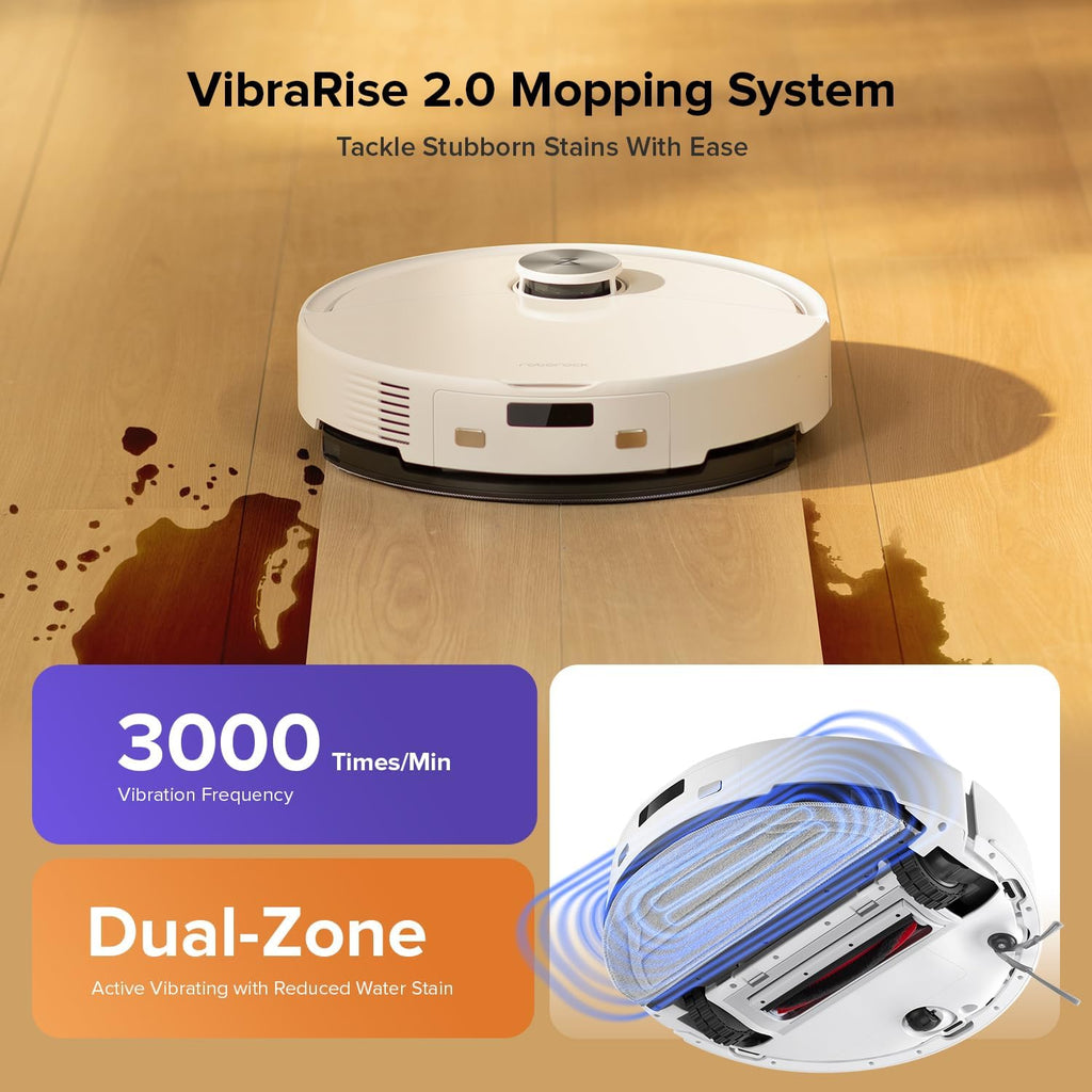 roborock Q10 S5 Robot Vacuum Cleaner with Mop, 10,000Pa Suction