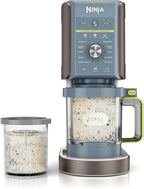 Ninja CREAMi Deluxe Ice Cream Maker | 11-in-1 Create Frozen Desserts, Sorbet, Milkshakes, Yogurt & More | Includes 2 Dishwasher Safe XL 24 Oz. Tubs with storage lids | Blue | NC501ND