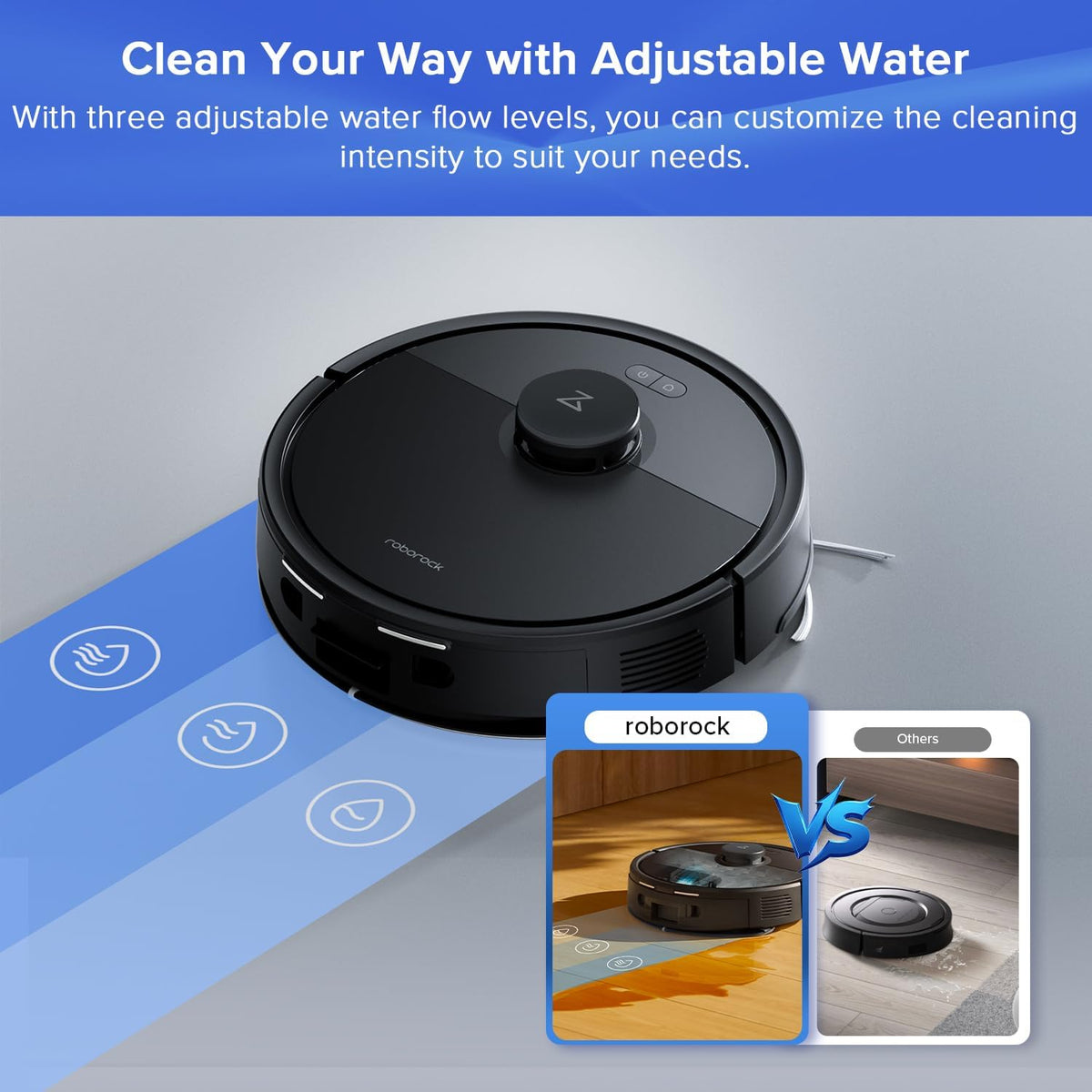 roborock Q7 L5+ Robot Vacuum Cleaner with Mop, Self-Emptying Dock