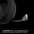 SteelSeries Arctis Nova 5P Wireless - PS5 Gaming Headset - 100+ Audio Presets via App - Neodymium Magnetic Drivers - 60H Battery - 2.4GHz/BT - ClearCast Gen2.X Mic - Supports PS4, PC, Mobile