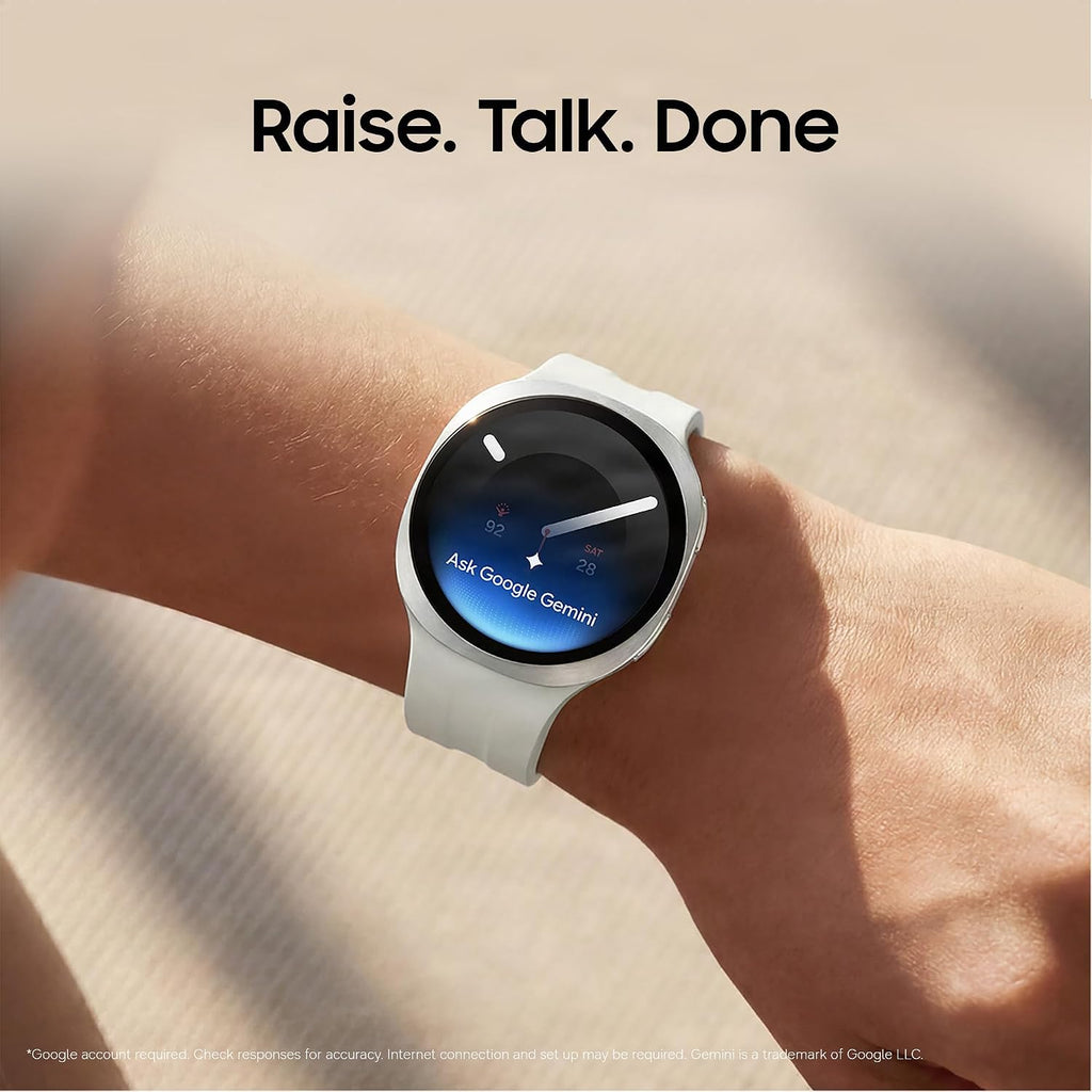 Samsung Galaxy Watch9 AI Smartwatch, 40mm, Cushion Design, LTE, Cream