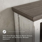 Signature Design by Ashley Havalance Left Pier Cabinet, Farmhouse Bookcase