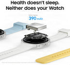 Samsung Galaxy Watch9 AI Smartwatch, 40mm, Cushion Design, LTE, Cream