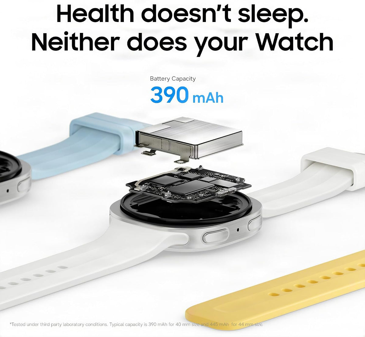 Samsung Galaxy Watch9 AI Smartwatch, 40mm, Cushion Design, LTE, Cream