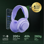 SteelSeries Arctis Nova 3X Wireless - Xbox Headset - Gaming Headset - Mobile App Control - 40 HR Battery with fast charging - Compatible with Xbox, PC, Switch and more - 2.4GHz/Bluetooth - Lavender
