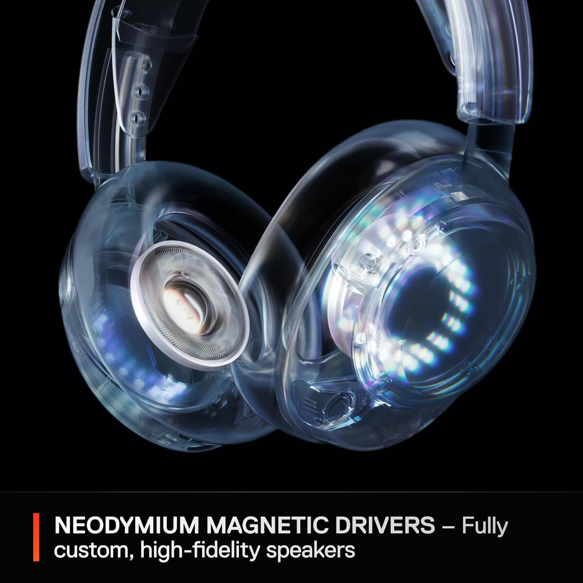 SteelSeries Arctis Nova 5 Wireless - Wireless Gaming Headset for PC - Compatible with PC, PS5, Switch & more - Mobile App Control - 60 HR Battery with Fast Charge - 2.4GHz/Bluetooth - White