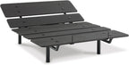 Signature Design by Ashley Cosmic Adjustable Bed Frame, California King | Power head and foot incline, Wireless remote control, Dual USB charging ports, Memory foam and hybrid compatible