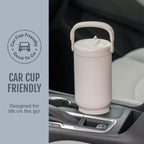 Ello Oasis Go+ 26oz Insulated Stainless Steel Tumbler with Straw, Horizon