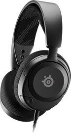 SteelSeries Arctis Nova 1 - Gaming Headset for PC, PS5, PS4, Xbox - Hi-Fi Drivers - 360° Spatial Audio - AirWeave Memory Foam Ear Cushions - Ultra Lightweight - Black