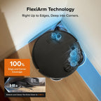 roborock Qrevo Edge 2 Robot Vacuum Cleaner with Mop, 25,000 Pa HyperSuction