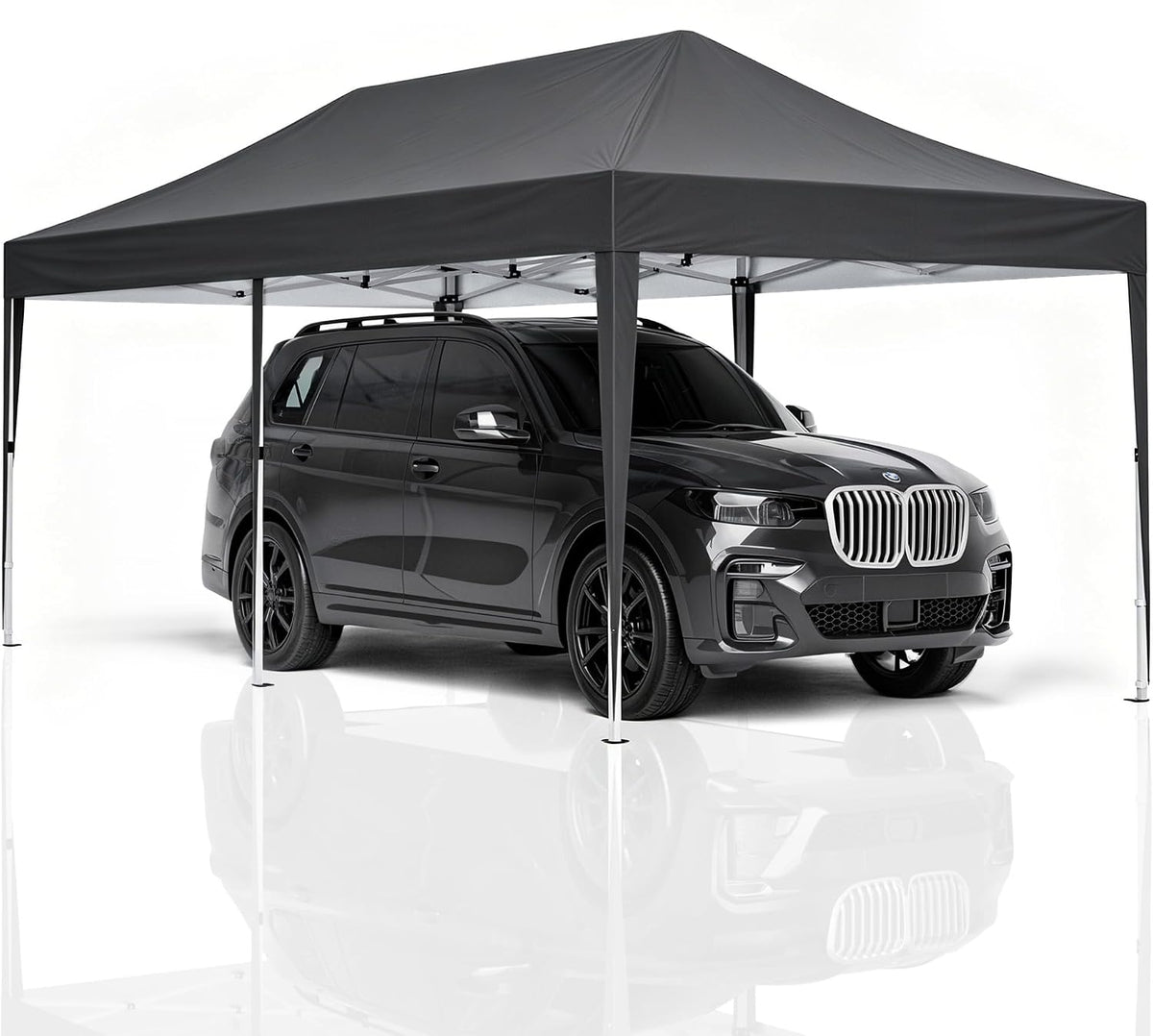 3x6m Pop Up Gazebo with 6 Sidewalls, Heavy Duty Marquee Party Tent, Waterproof & UPF 50+ UV Protection, Easy Setup Folding Canopy for Garden Events, Weddings, Markets & Carport