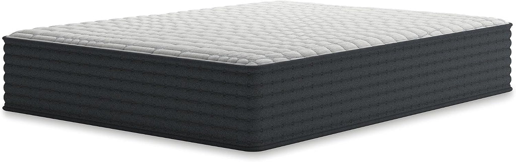 Signature Design by Ashley Hybrid 1300 13 Inch Plush Gel Memory Foam Mattress with Edge Support for Pressure Relief, Queen, Fiberglass-Free, Mattress in A Box