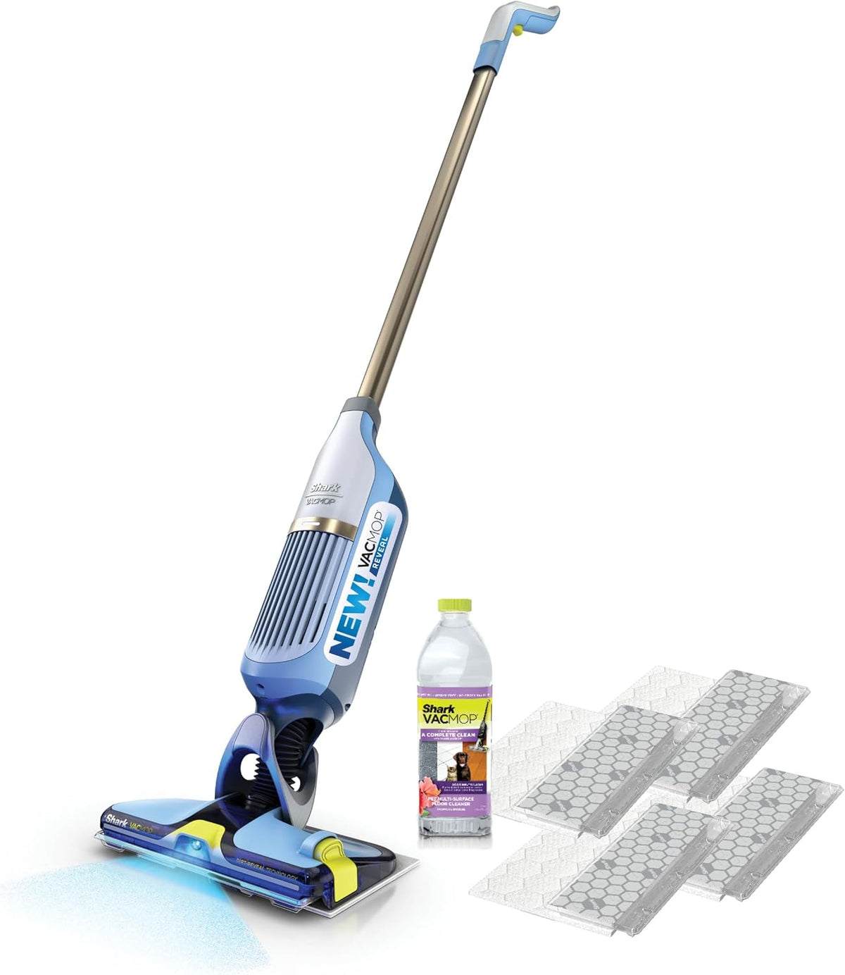 Shark VACMOP Cordless Vacuum & Spray Mop, Gray, VM252