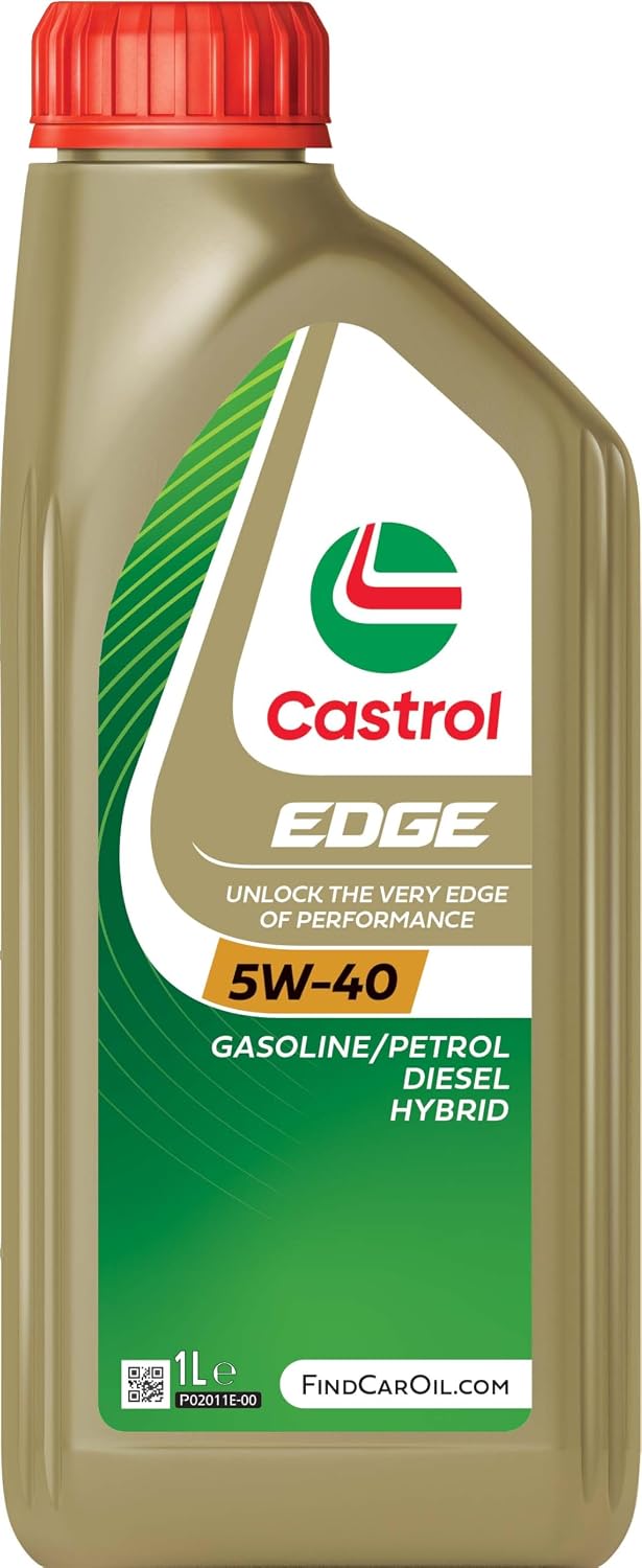 Castrol EDGE 5W-40 Advanced Full Synthetic Engine Oil, 1L