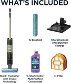 Shark HydroVac Reveal Cordless Vacuum, Mop and Self-Clean, Sage, WD322BRN