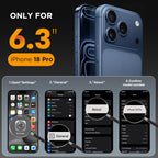 Miracase for iPhone 18 Pro Case Full-Body Cover with Glass Screen Protector