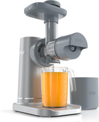 Ninja NeverClog Cold Press Juicer, 24oz Jug, 36oz Pulp, Silver, JC151SL | 150W high-torque auger juices fibrous fruits & veggies. Total Pulp Control, 2 one-touch programs. Dishwasher safe.