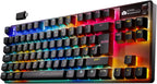 SteelSeries Apex Pro TKL Wireless Gen 3 - Wireless Gaming Keyboard - Adjustable Actuation Hall Effect Switches; Game-Ready Presets - Rapid Trigger, Protection Mode, Rapid Tap/SOC - English QWERTY