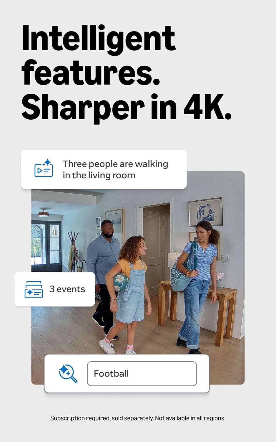 Ring Indoor Camera 4K (newest gen), Plug-In, Retinal 4K Video, pet camera, Auto HDR, True-colour Night Vision in low light, business or home security, alternative to CCTV