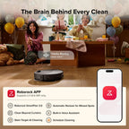 roborock Qrevo Edge 2 Robot Vacuum Cleaner with Mop, 25,000 Pa HyperSuction