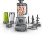 Ninja Foodi Power Blender & Processor System, 7 Functions, Silver, SS401 | 72-oz blend & processing pitcher plus XL smoothie bowl maker & nutrient extractor. 7 functions, dishwasher safe.