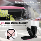Suitcase Scooter,Ride on Suitcase for Kids,2in1 Hardside Scooter Luggage
