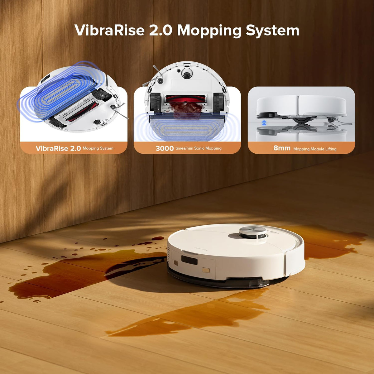 roborock Q10 S5+ Robot Vacuum Cleaner with Mop, 10,000Pa Suction