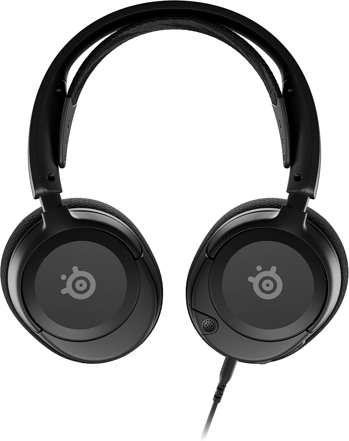 SteelSeries Arctis Nova 1 - Gaming Headset for PC, PS5, PS4, Xbox - Hi-Fi Drivers - 360° Spatial Audio - AirWeave Memory Foam Ear Cushions - Ultra Lightweight - Black