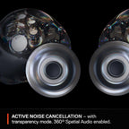 SteelSeries Arctis GameBuds for Xbox - Wireless Gaming Earbuds - 2.4GHz + BT 5.3 - ANC/Transparency - IP55 Water Resistant - 40H Battery - Wireless Charging - Xbox, PC, Switch 2, PS5, Mobile - Black