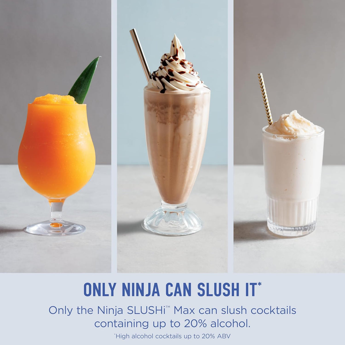 Ninja SLUSHi MAX Smart Frozen Drink Maker, 12+ Servings, Peach, FS605 | 2X BIGGER & 2X FASTER than the original Ninja SLUSHi, SlushAssist Technology, XXL 150 oz vessel, 12+ servings