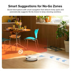 roborock Q10 S5 Robot Vacuum Cleaner with Mop, 10,000Pa Suction