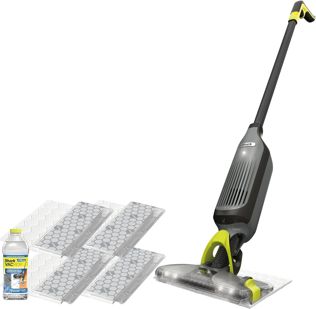 Shark VACMOP Cordless Vacuum & Spray Mop, Gray, VM252