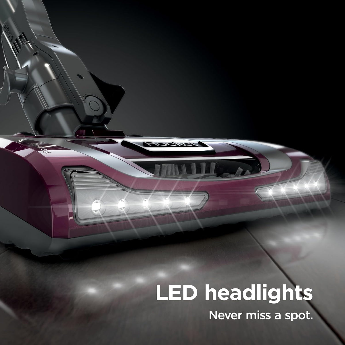 Shark Rocket Pet Plus Corded Stick Vacuum, Lightweight, Bordeaux, HV322