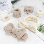 WHAVEL 6PCS Spa Headband and Wristbands Set for Washing Face Makeup