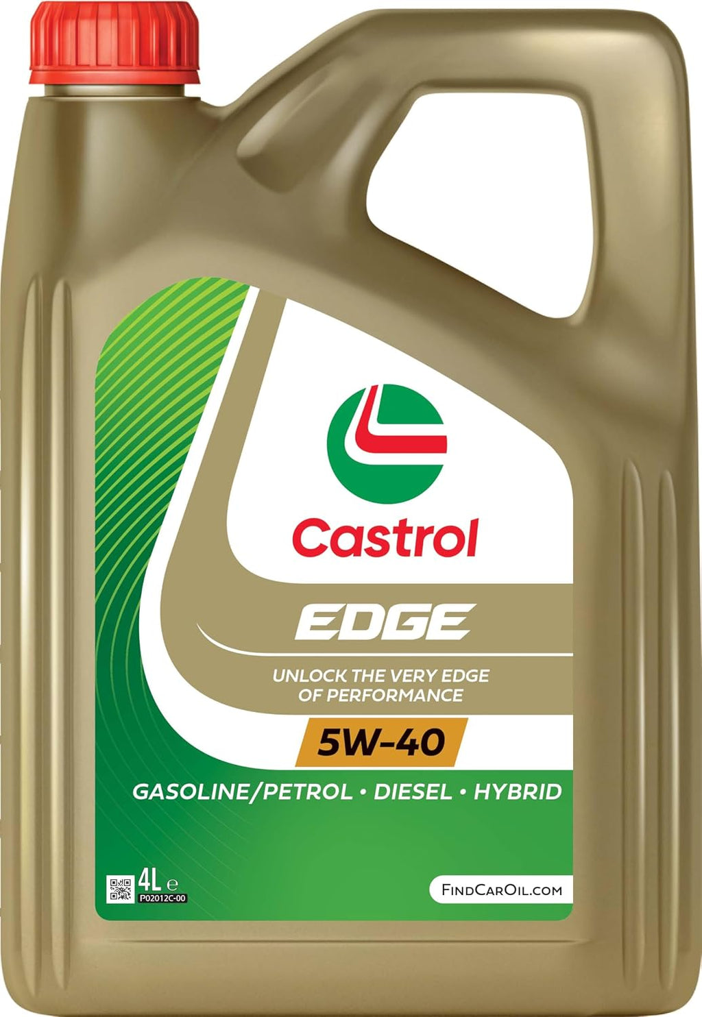 Castrol EDGE 5W-40 Advanced Full Synthetic Engine Oil, 4L