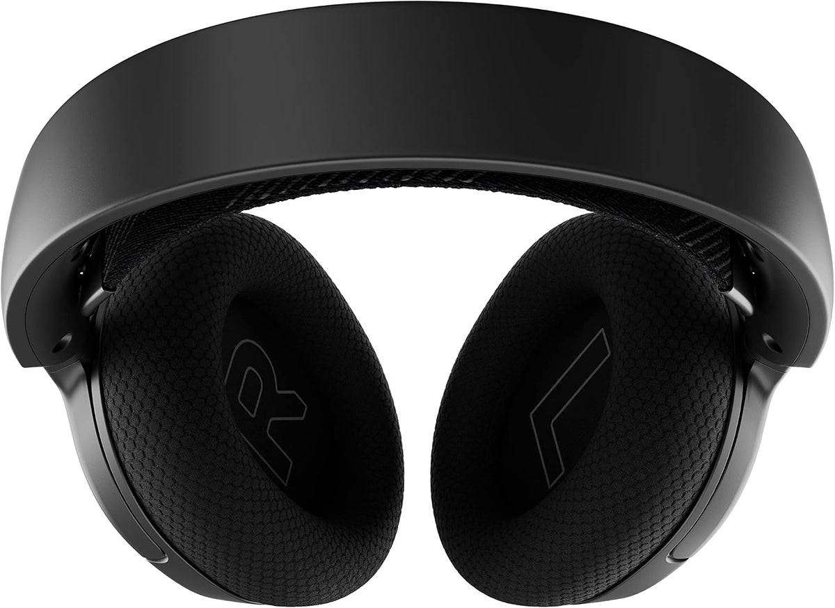 SteelSeries Arctis Nova 1 - Gaming Headset for PC, PS5, PS4, Xbox - Hi-Fi Drivers - 360° Spatial Audio - AirWeave Memory Foam Ear Cushions - Ultra Lightweight - Black