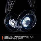 SteelSeries Arctis Nova 3P Wireless - PS5 Headset & PC Gaming Headset - Mobile App Control - 40 HR Battery with fast charging - Compatible with PlayStation, PC, Switch - 2.4GHz/Bluetooth - White