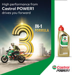 Castrol POWER1 4T 10W-40 Motorcycle Oil, 4L