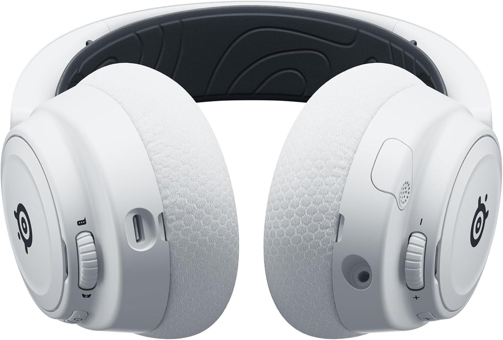 SteelSeries Arctis Nova 7X Wireless Xbox Series X/S Gaming Headset - Neodymium Magnetic Drivers - Dual Wireless Xbox & Bluetooth Audio - 38H USB-C Battery - AI Mic - Supports PS5, PC - White