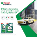 Castrol MAGNATEC 5W-30 A5 Full Synthetic Engine Oil, 4L