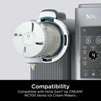 Ninja® CREAMi® Scoop & Swirl 2-in-1 Pints and Lids, 2 Pack, XSK7PNTLD2 | Ninja® Creami® Scoop & Swirl 2-in-1 Pints, Lids, and Nozzles.Compatible only with NC700 Series.