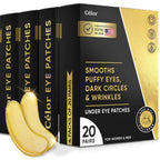 Under Eye Patches (20 Pairs) - Eye Patches For Puffy Eyes And Dark Circles - Under Eye Mask For Beauty & Personal Care - Under Eye Mask Amino Acid & Collagen For Dark Circles And Puffiness by Celor