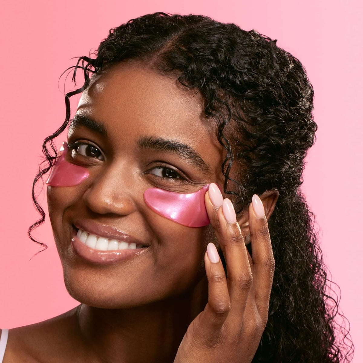 grace & stella Award Winning Moisturizing Under Eye Masks (24 Pairs, Pink)