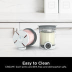 Ninja® CREAMi® Scoop & Swirl 2-in-1 Pints and Lids, 2 Pack, XSK7PNTLD2 | Ninja® Creami® Scoop & Swirl 2-in-1 Pints, Lids, and Nozzles.Compatible only with NC700 Series.