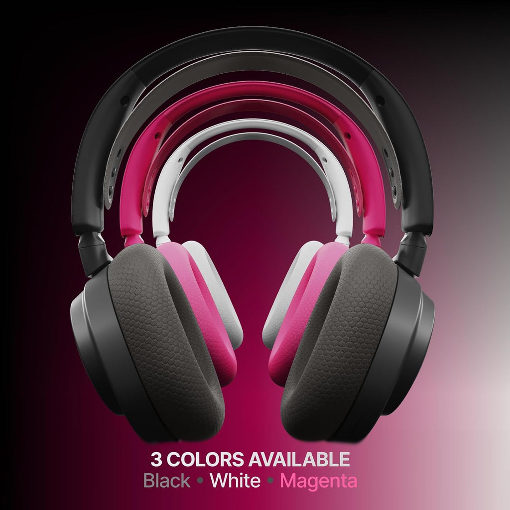 SteelSeries Arctis Nova 7X Wireless Gen 2 - Xbox Headset - Gaming Headset - Mobile App Control - 50+ HR with Fast Charge - Compatible with Xbox PC, Switch & More - Mixable 2.4GHz/Bluetooth - White